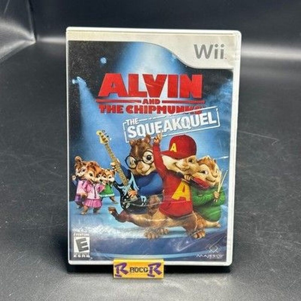 Alvin and the Chipmunks The Squeakquel Wii (Nintendo Wii, 2009) CIB